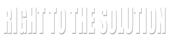 Right to the Solution