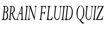 Brain Fluid Quiz