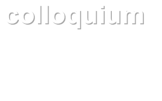 colloquium