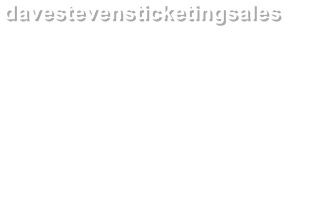 davestevensticketingsales