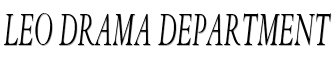 Leo Drama Department