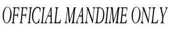 Official Mandime Only