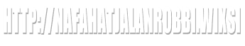 http://nafahatjalanrobbi.wixsi