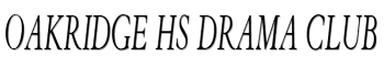 Oakridge HS Drama Club