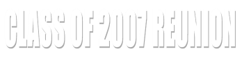 class of 2007 reunion