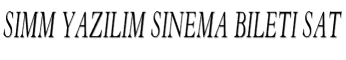 Simm Yazılım Sinema Bileti Sat