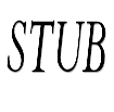 stub