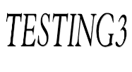 testing3